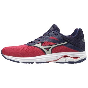 Mizuno Wave Rider 23 Bayan Koşu Ayakkabısı Kırmızı/Mavi (Tr.WQE)